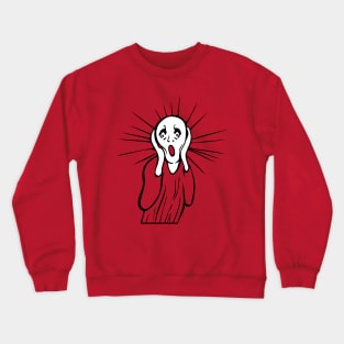 Existential Screaming Crewneck Sweatshirt